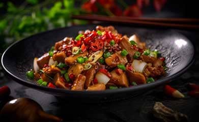 Chicken Mushroom Chili