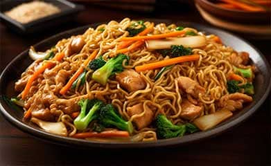 Chicken Stir-Fry Noodles